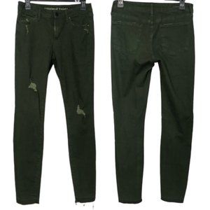 Dark Green Skinny Jeans - Articles of Society